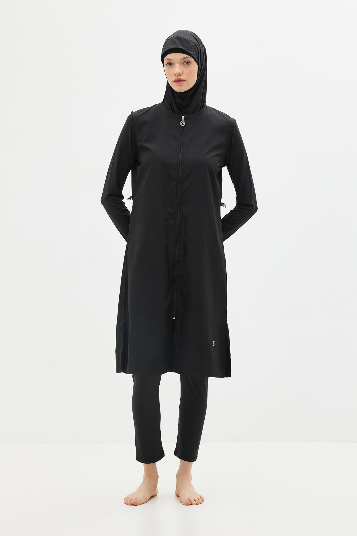 C&City Unisex Black Burkinis