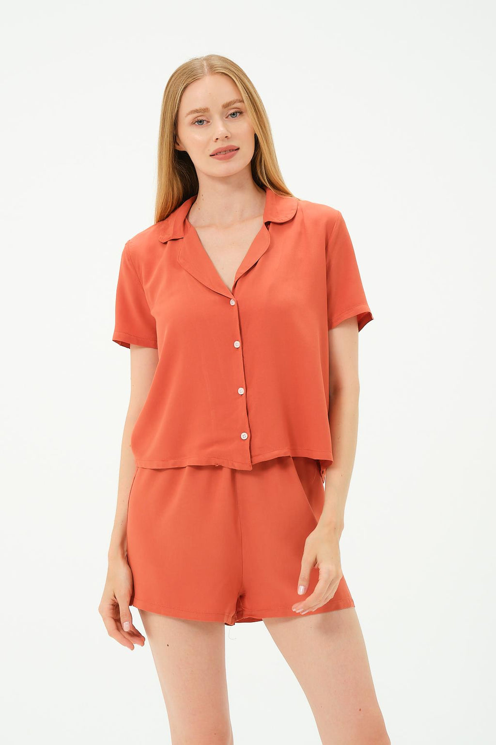 C&City Unisex Cinnamon Shorts