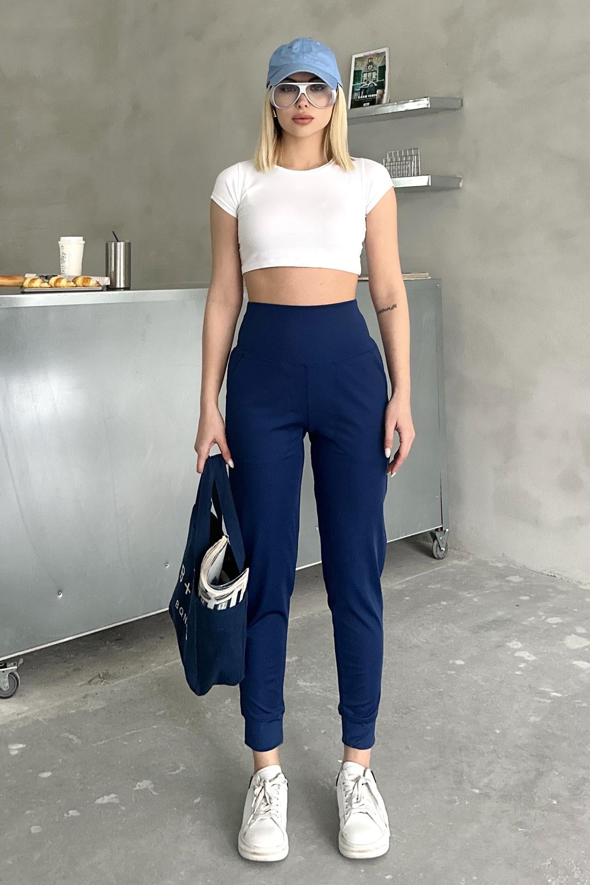 C&City Unisex Navy Blue Tracksuit
