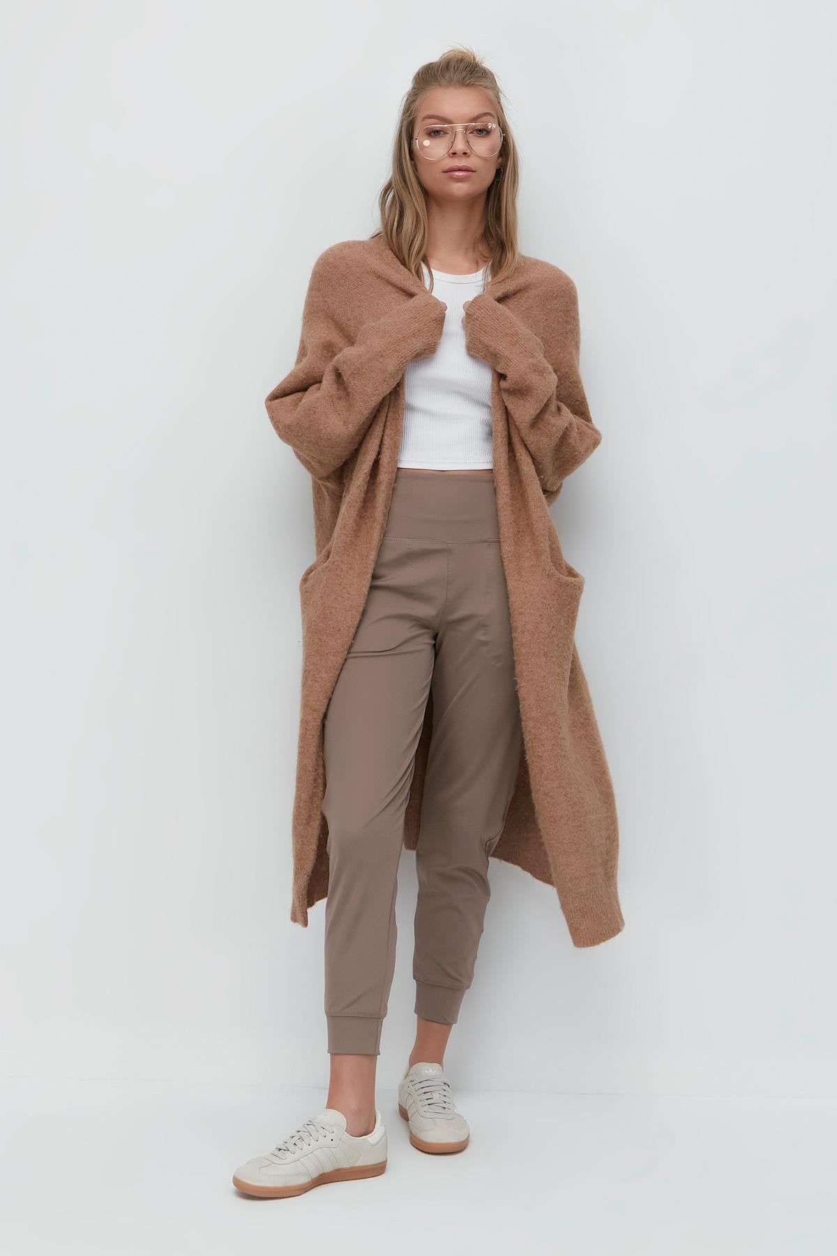 C&City Unisex Brown Tracksuit