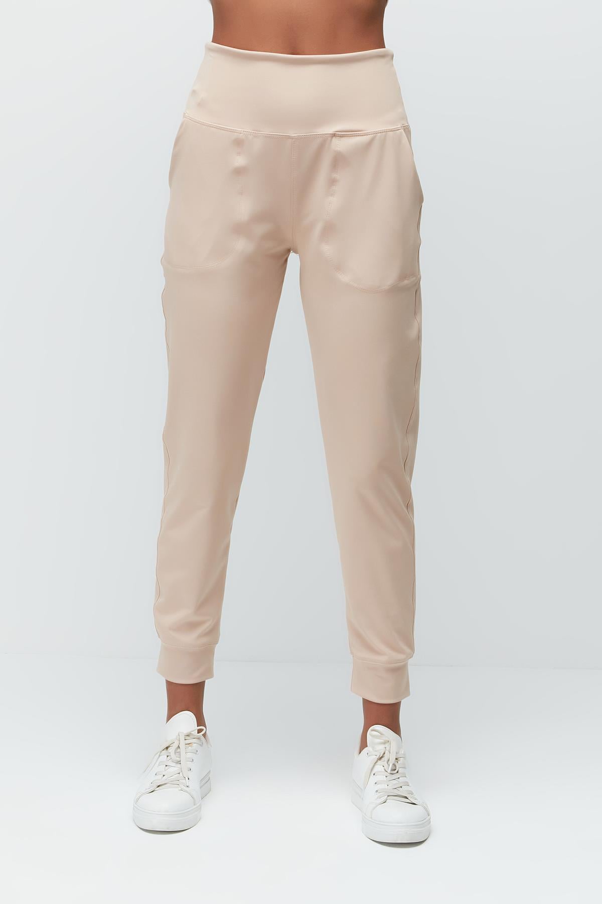 C&City Unisex Beige Tracksuit