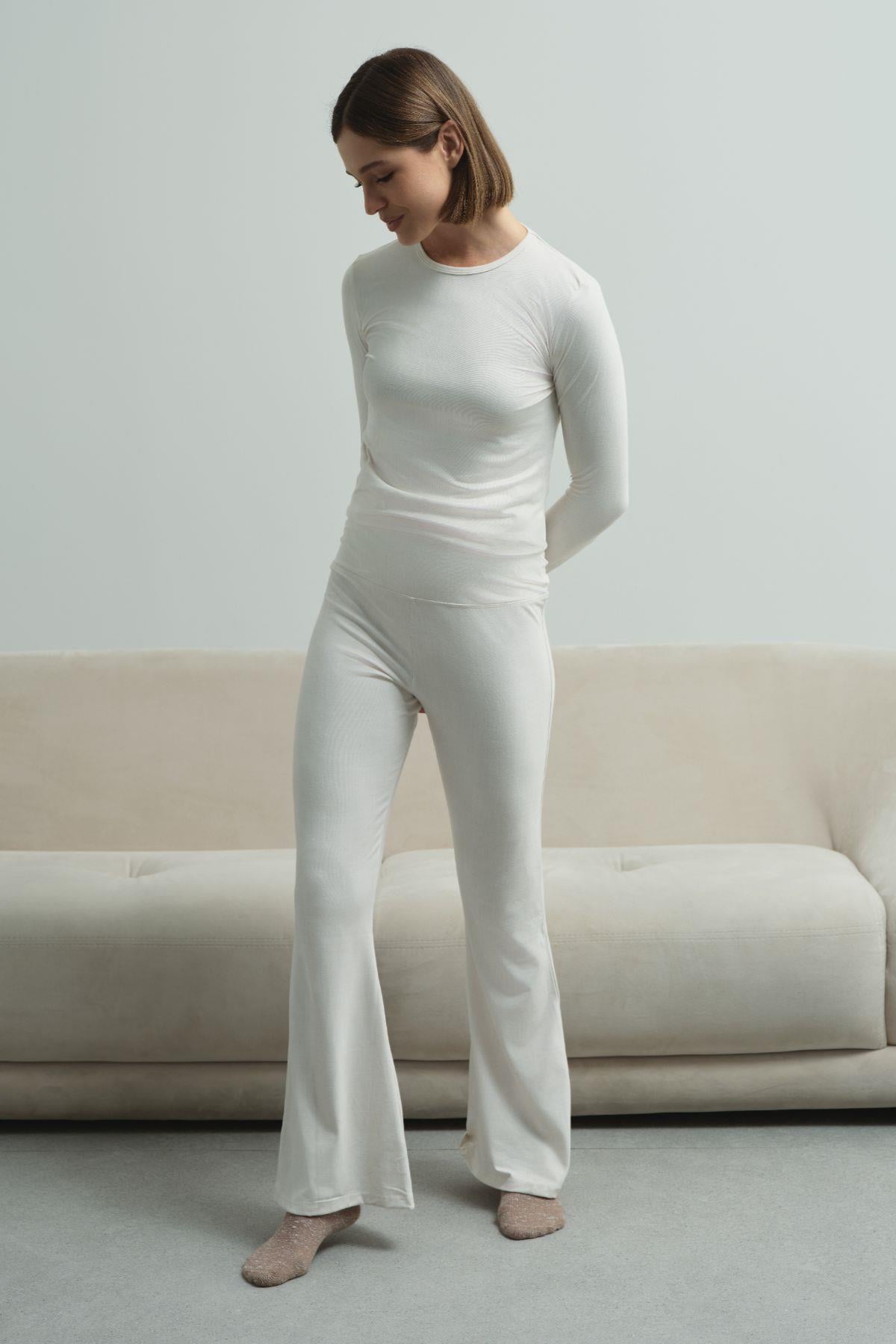 C&City Unisex Beige Pajamas